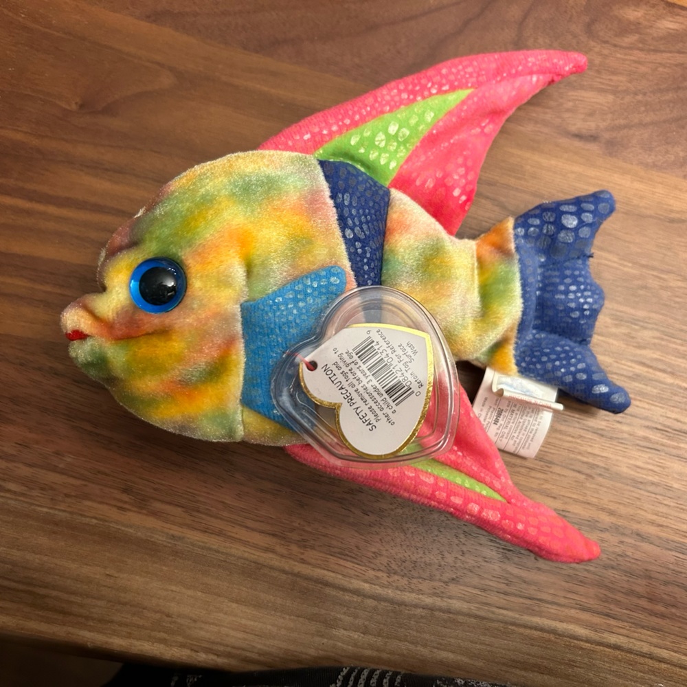 Ty Beanie Baby Aruba the Angelfish